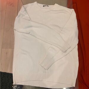 New brandy Melville white sweater